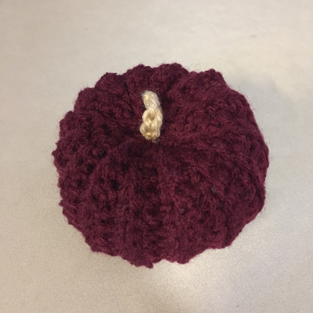 Crochet Scented Pumpkin